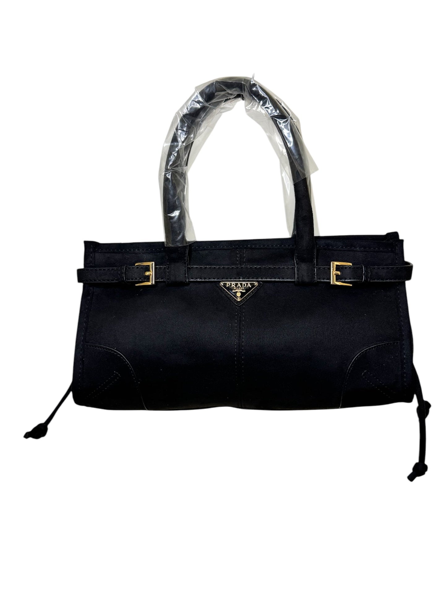 Damen Handtasche trendig & elegant in der Farbe Schwarz