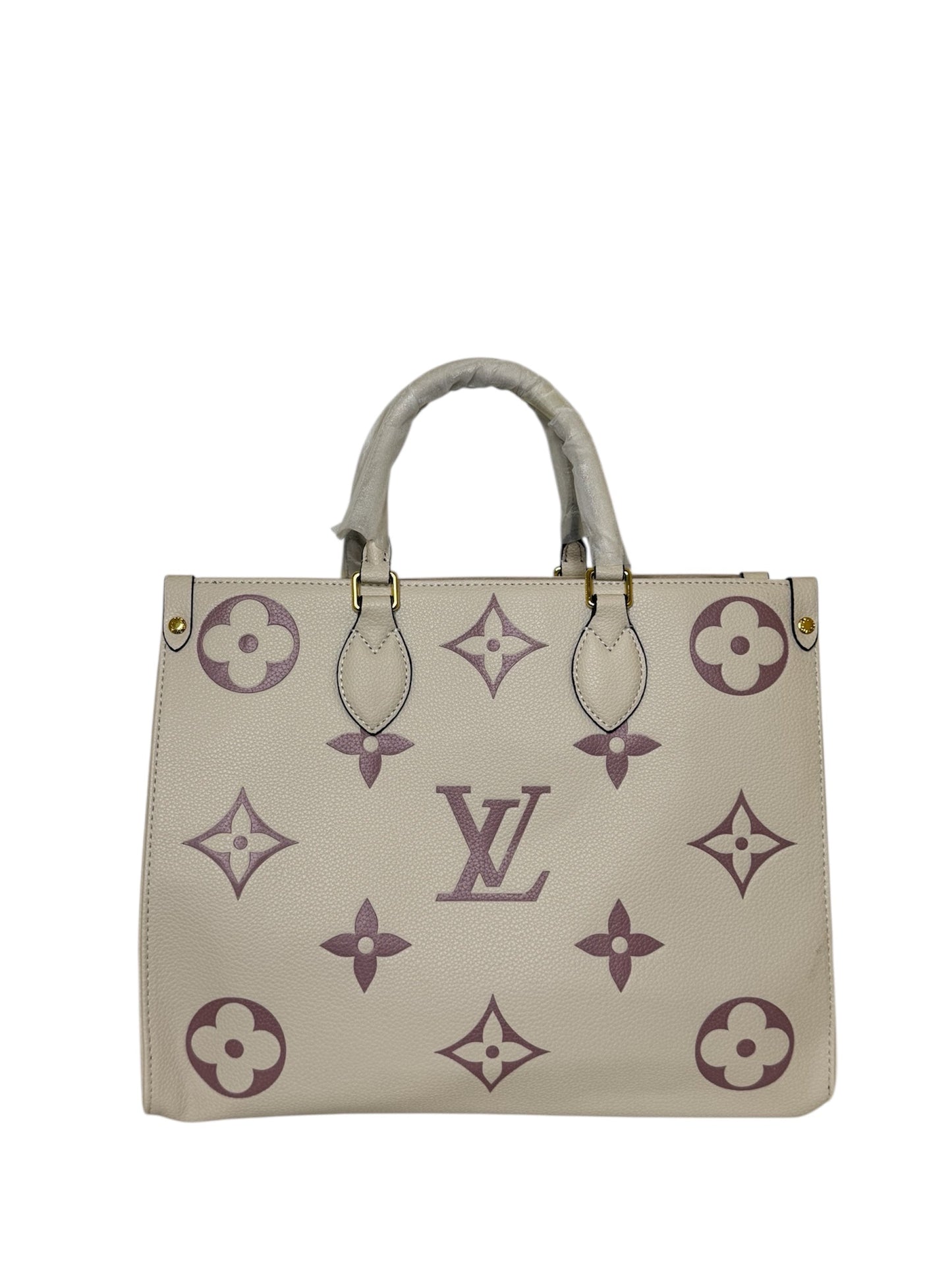 Damen Handtasche trendig & elegant in der Farbe Weiß/Lila