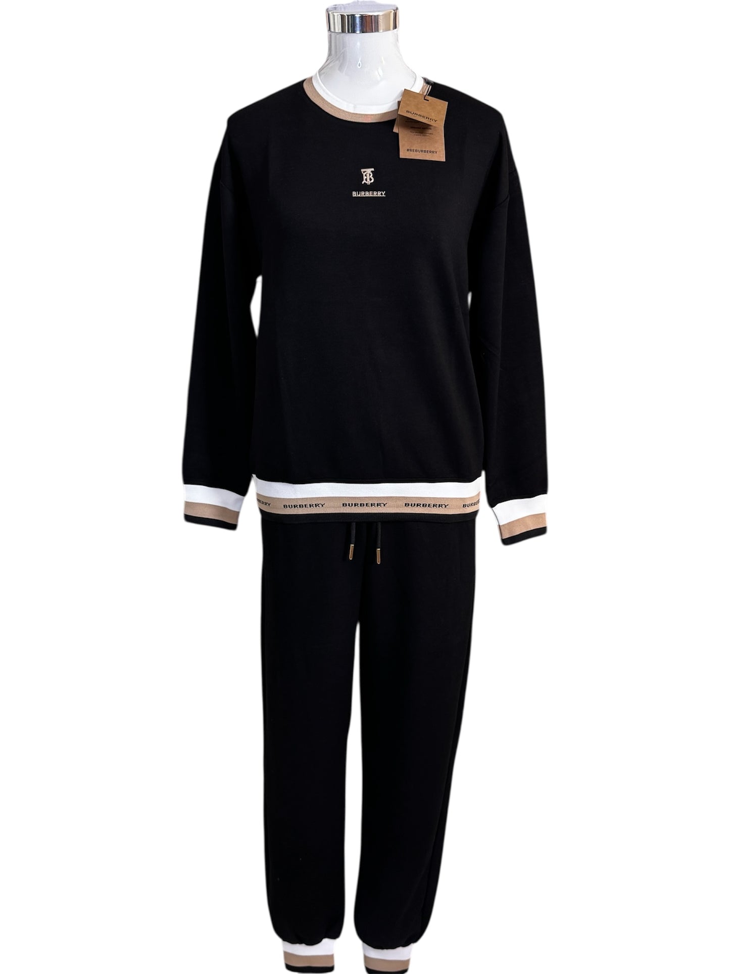 Damen Zweiteiler Set Trendig & Elegant in der Farbe Schwarz