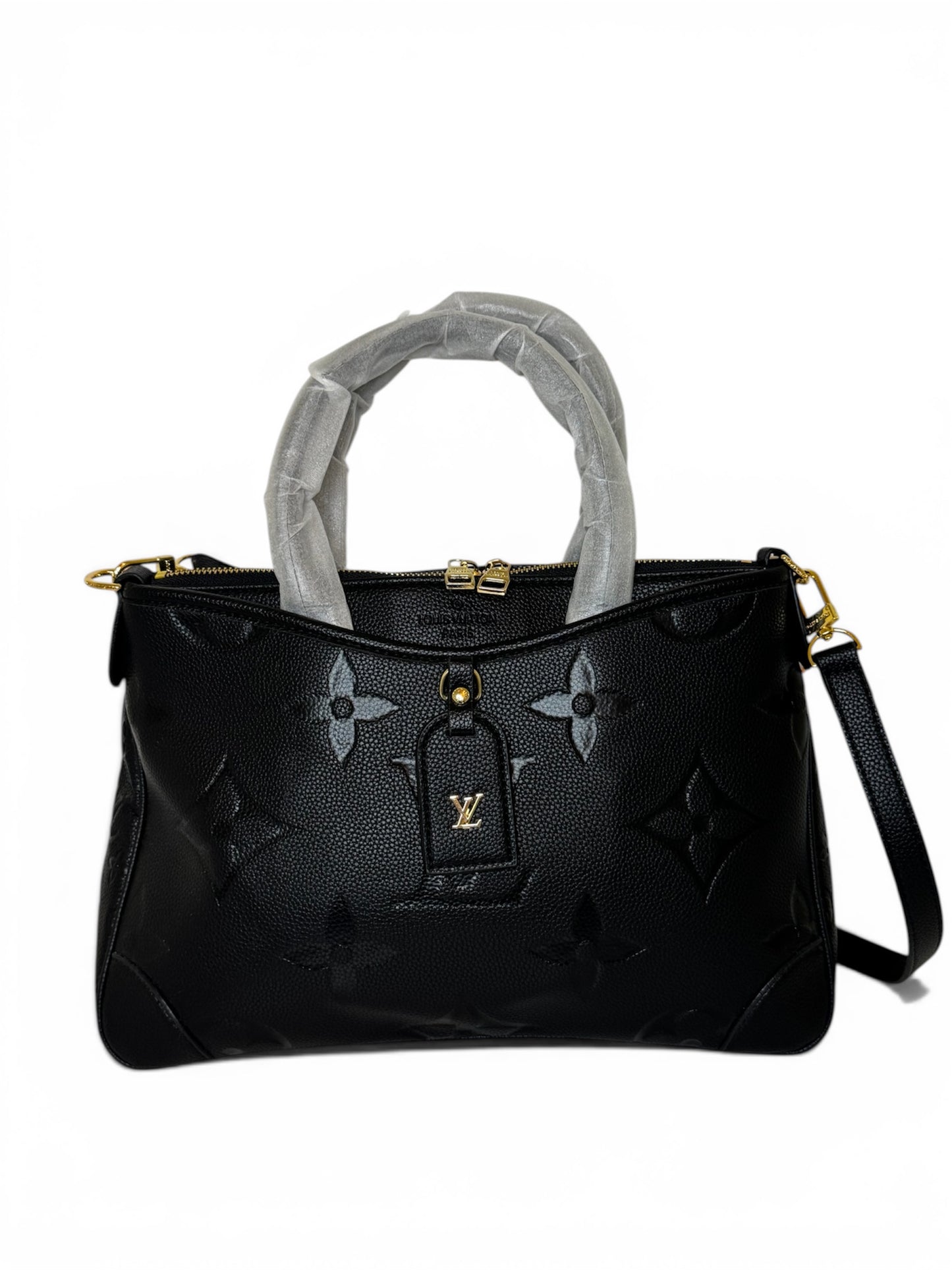 Damen Handtasche trendig & elegant in der Farbe Schwarz