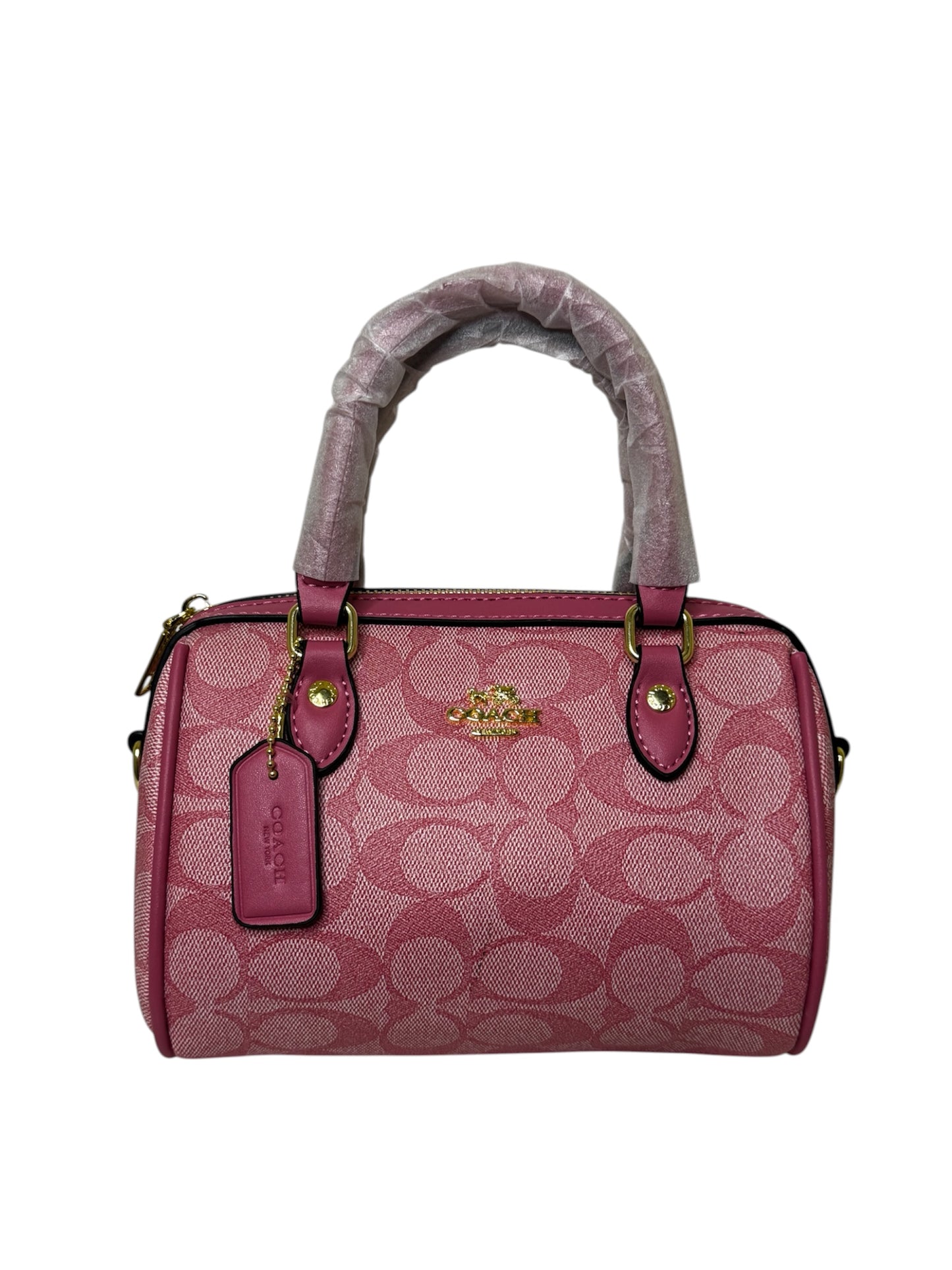Damen Handtasche trendig & elegant in der Farbe Rosa