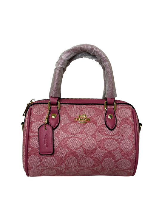 Damen Handtasche trendig & elegant in der Farbe Rosa