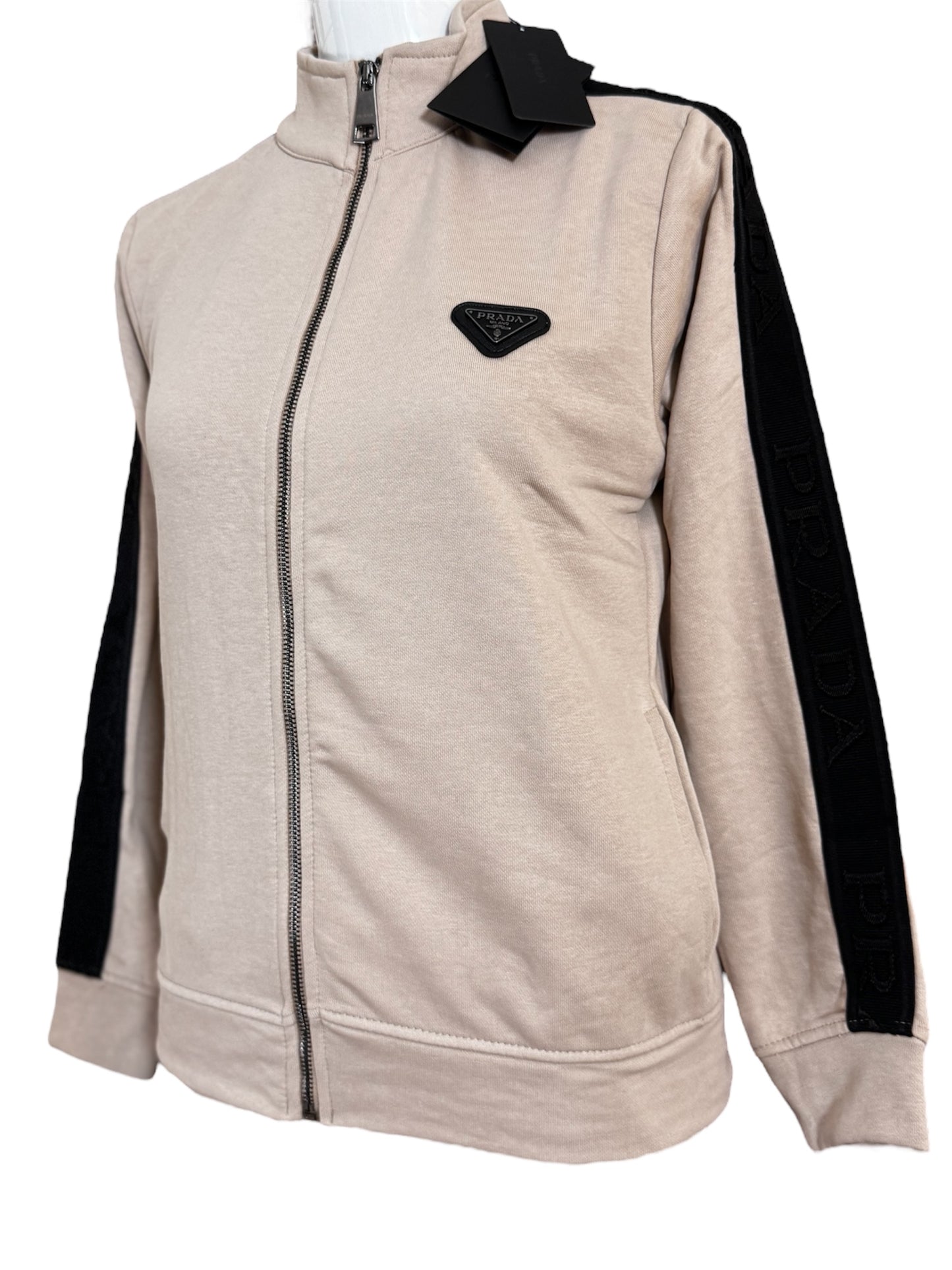 Damen Zweiteiler Set Trendig & Elegant in der Farbe Beige/Schwarz