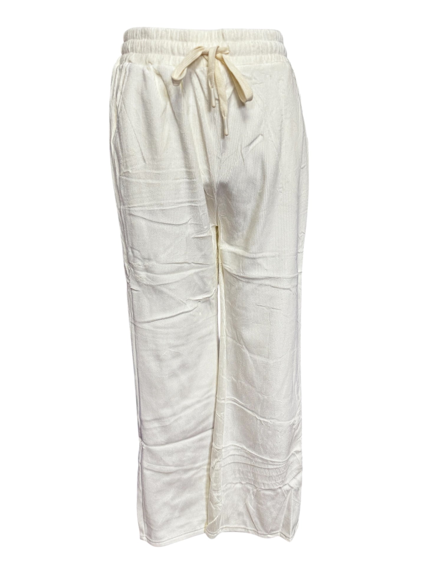 Bequeme Lounge-Hose in Creme – Komfort & Style für den Alltag