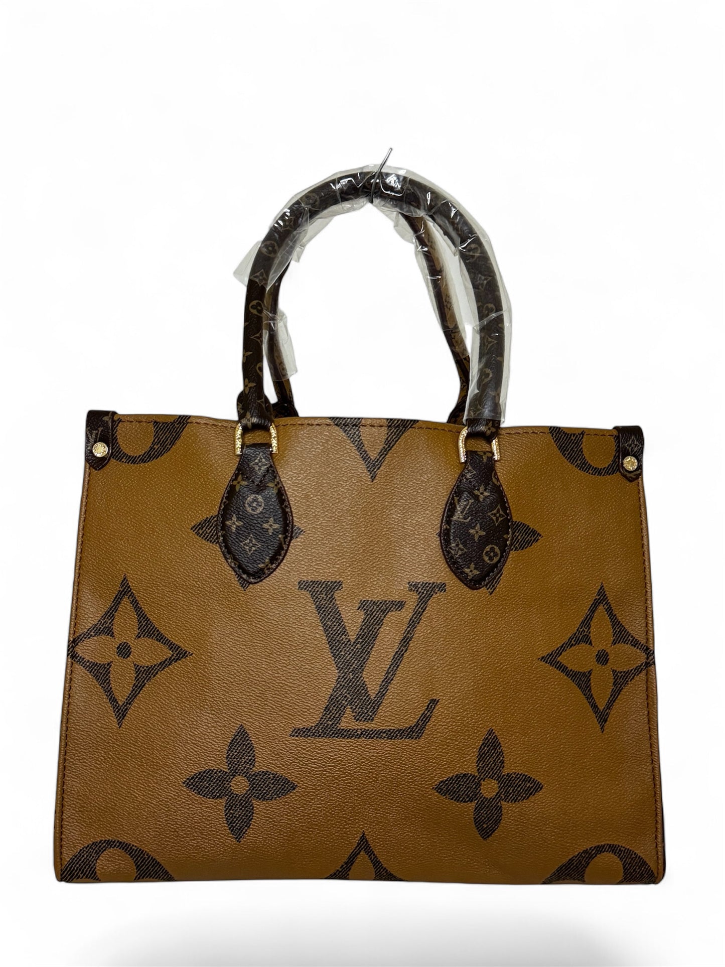 Damen Handtasche trendig & elegant in der Farbe Hellbraun/Braun