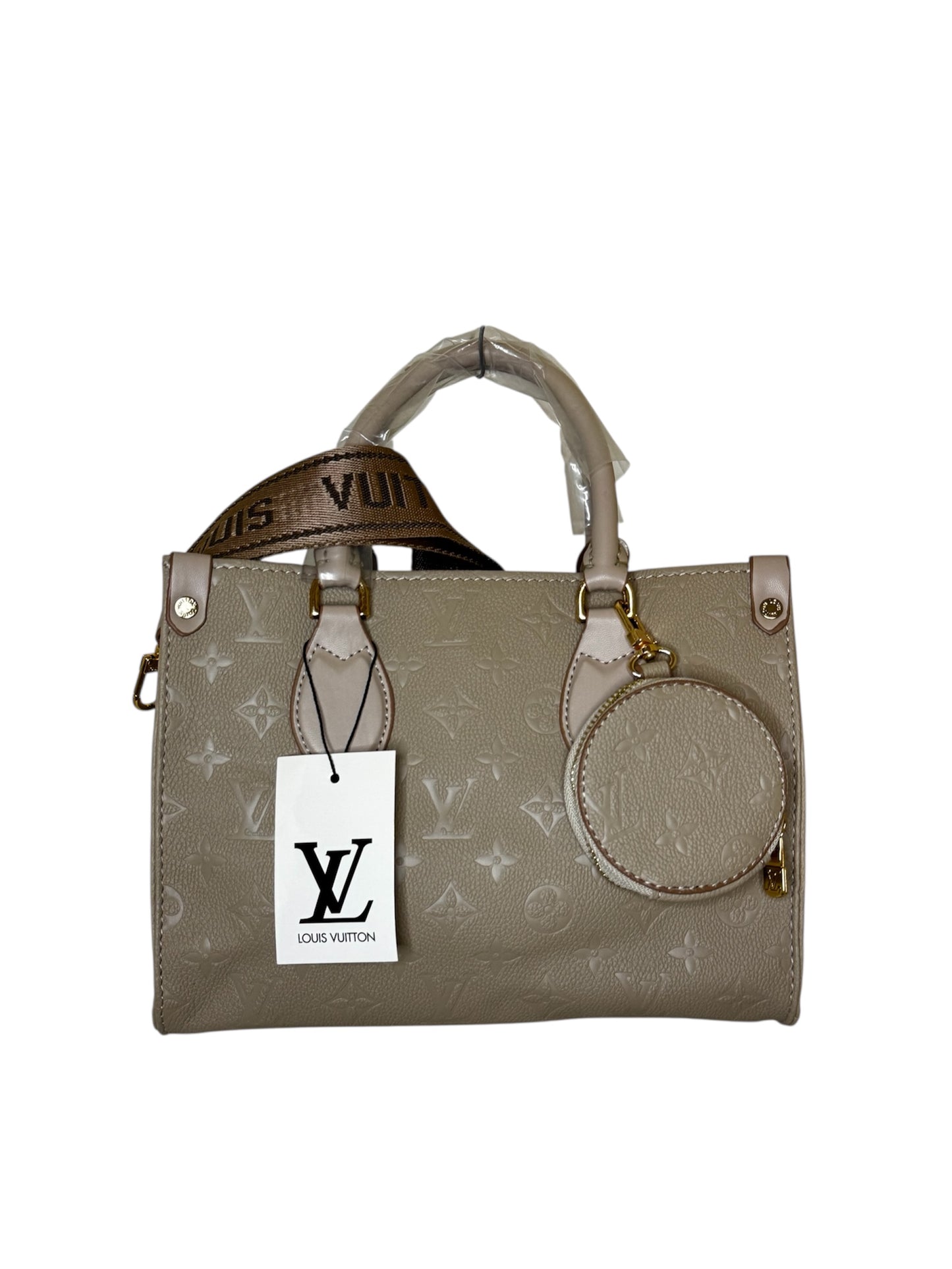 Damen Handtasche trendig & elegant in der Farbe Beige