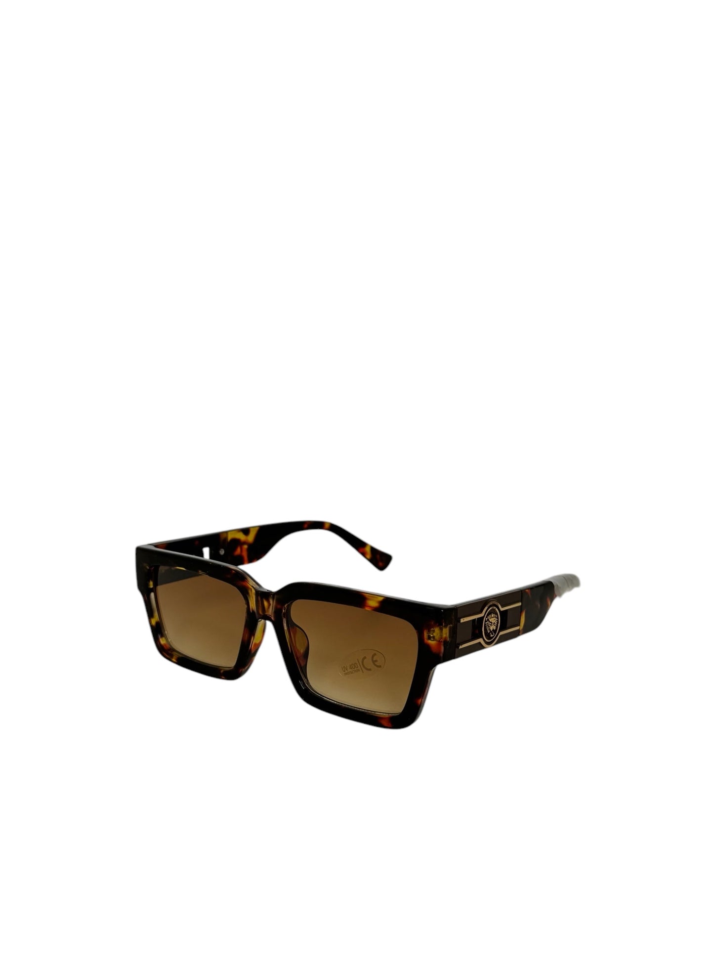 Damen Sonnenbrille trendig & elegant in der Farbe Braun