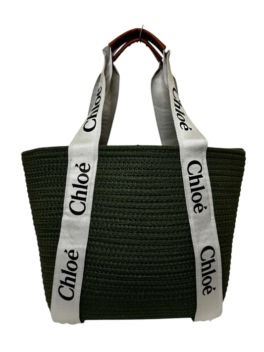 Damen Handtasche trendig & elegant in der Farbe Grün