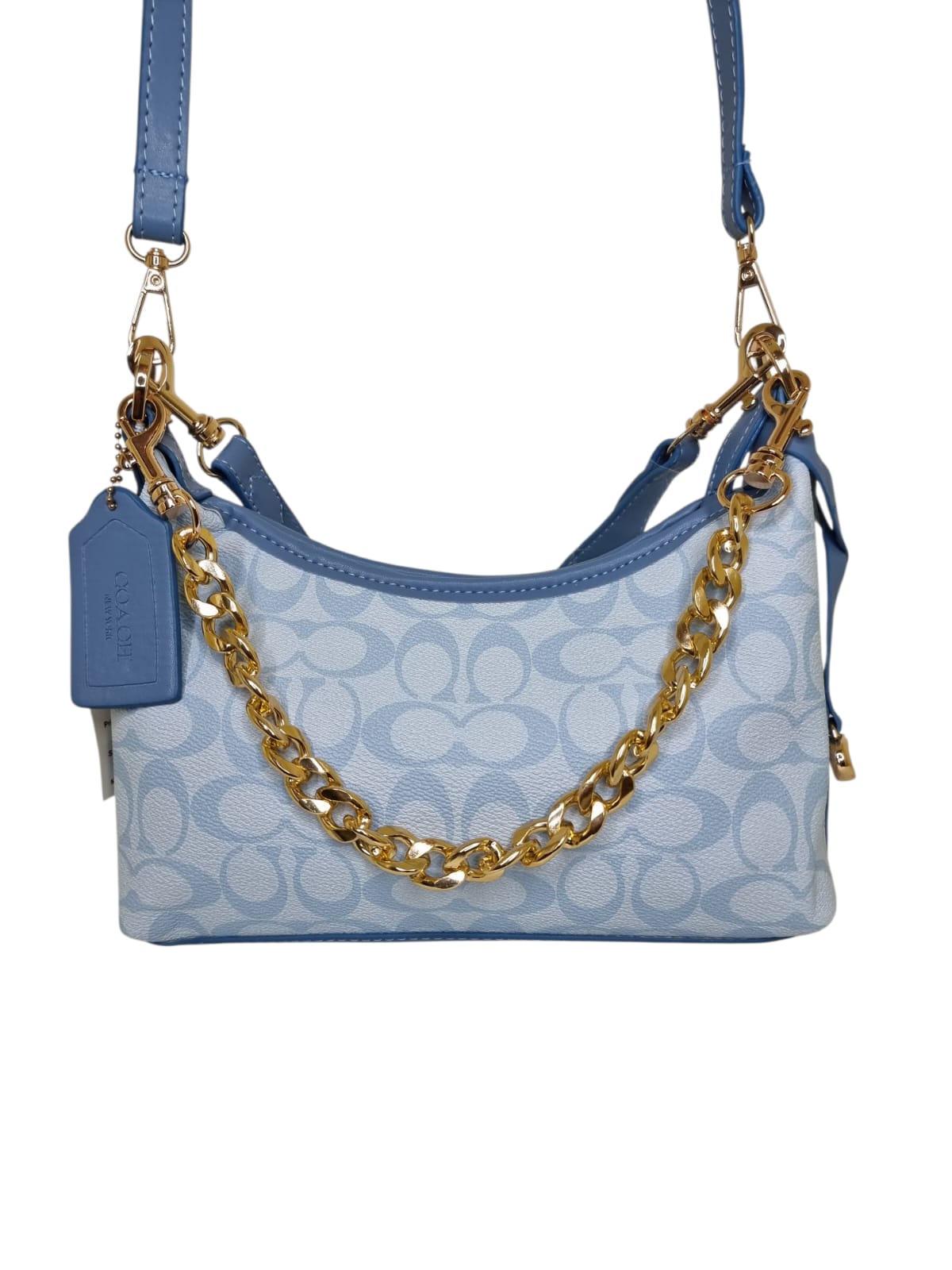 Damen Handtasche trendig & elegant in der Farbe Blau