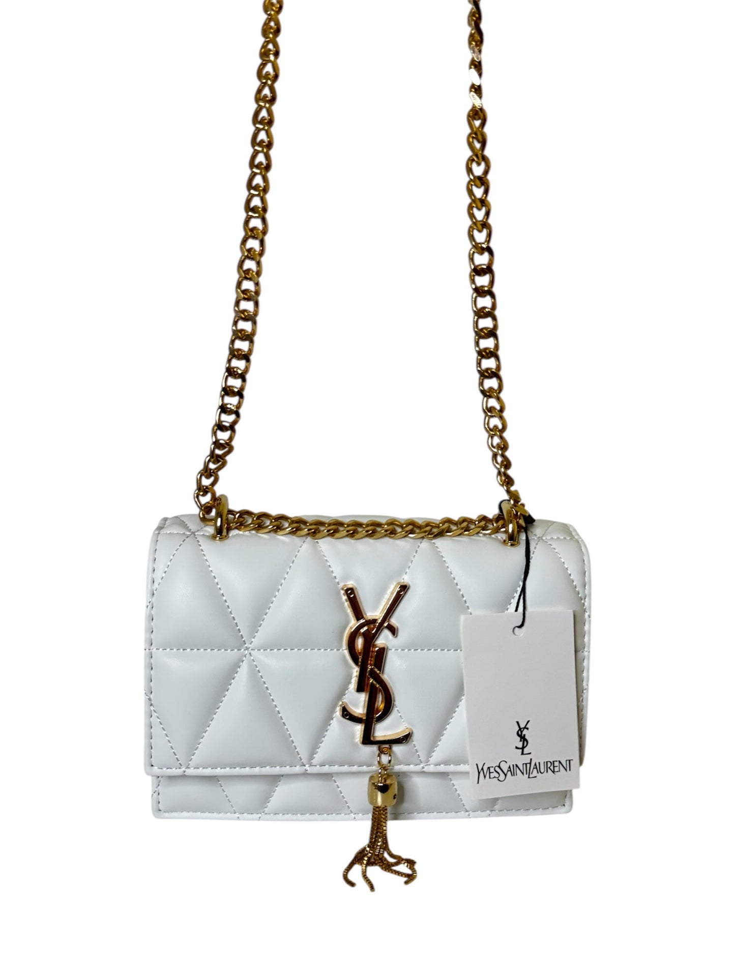 Damen Handtasche trendig & elegant in der Farbe Weiß