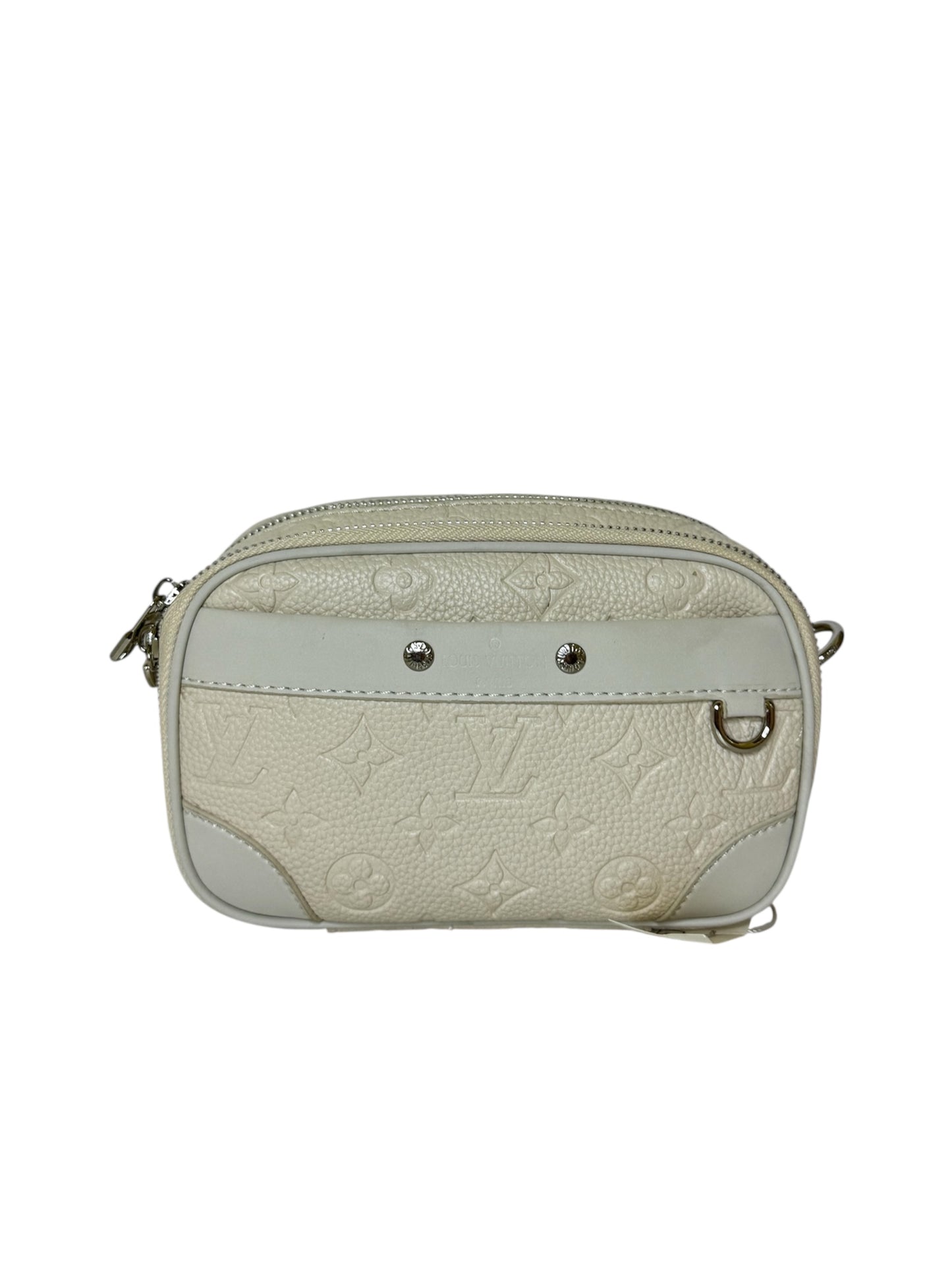 Damen Umhängetasche trendig & elegant in der Farbe Beige Klein